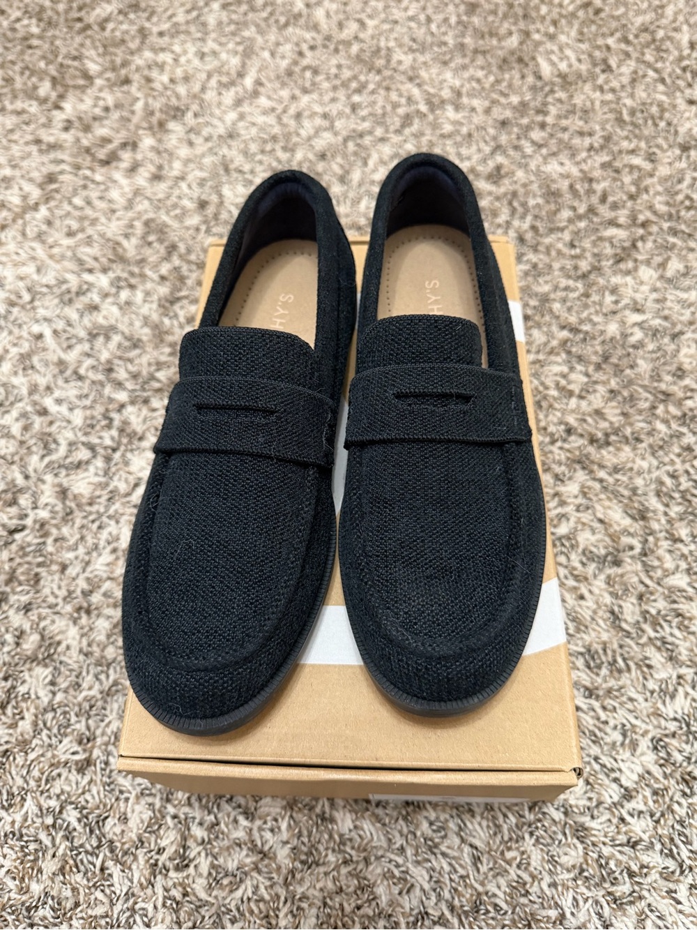 Rothy's Black Women’s Slip-On Penny Loafers